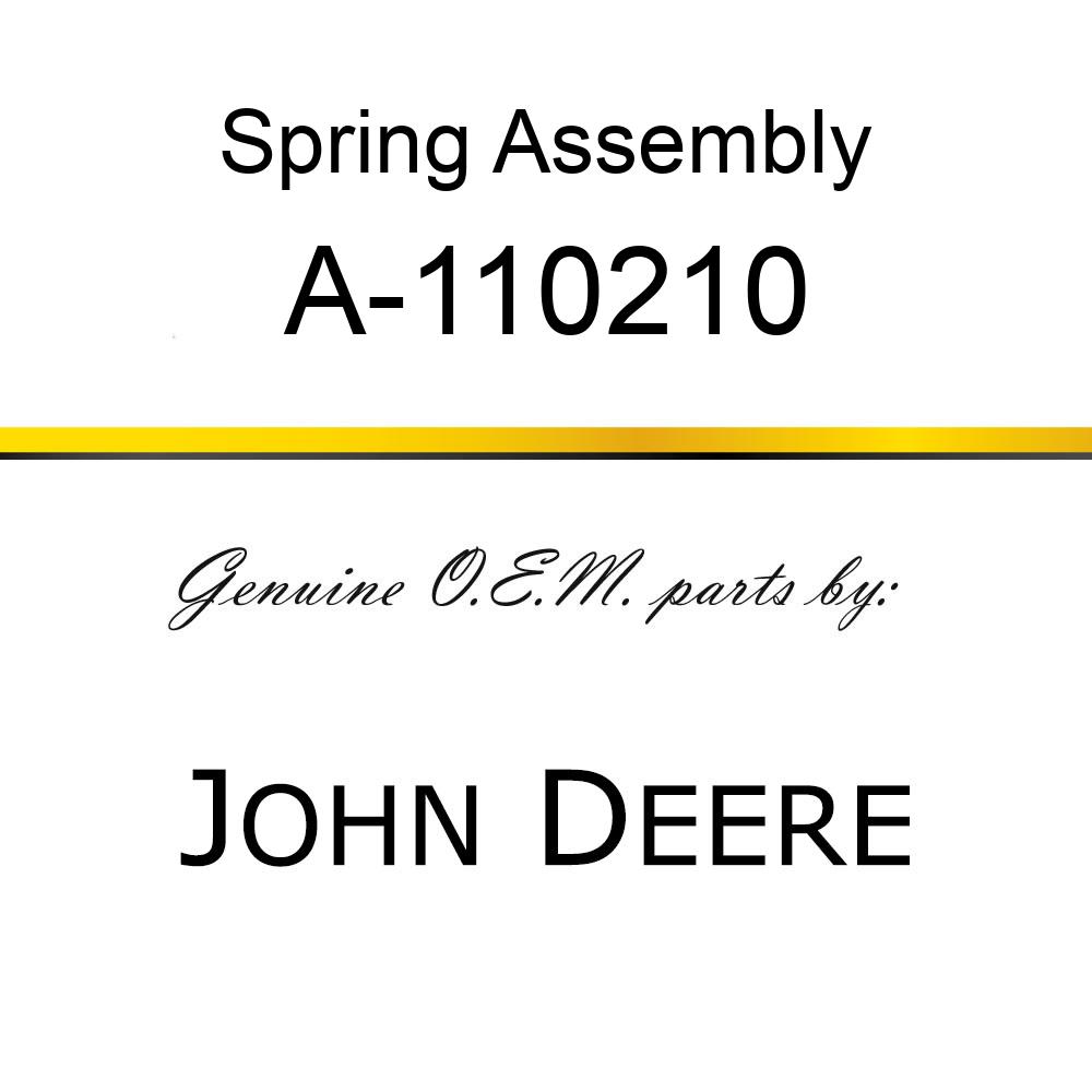 Spring Assembly - DAMPER SPRING ASSY. A-110210
