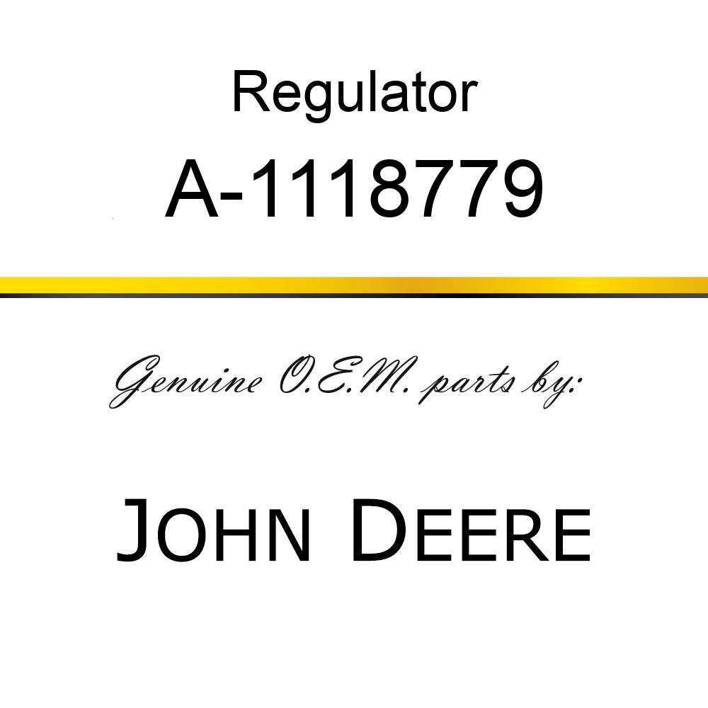 Regulator - VOLT. REGULATOR A-1118779
