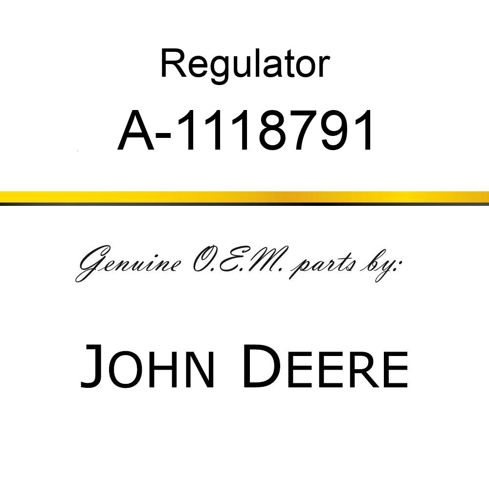 Regulator - VOLT. REGULATOR A-1118791