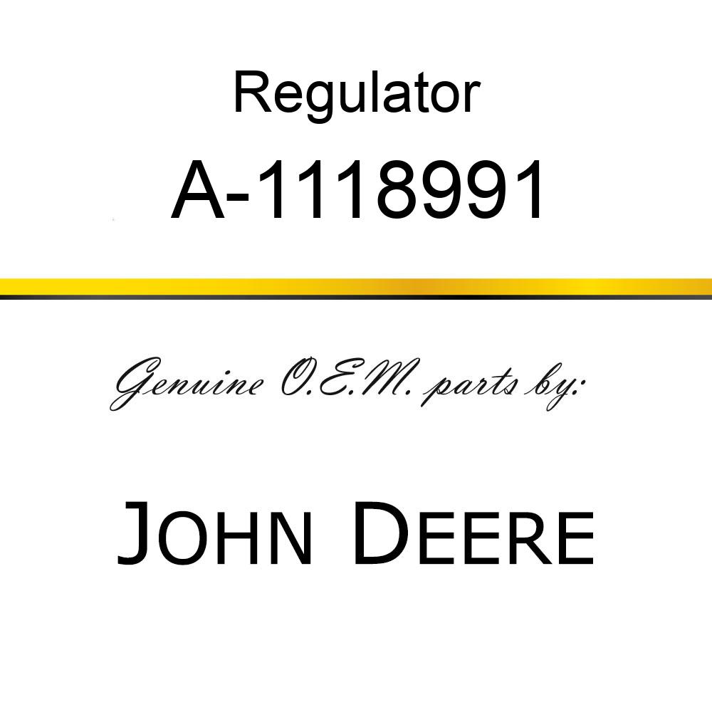 Regulator - VOLT. REGULATOR A-1118991