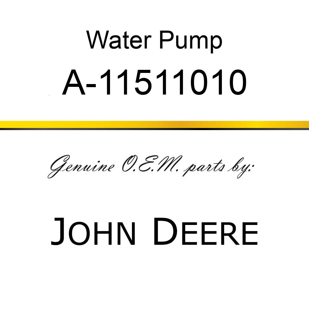 Water Pump - WATER PUMP A-11511010
