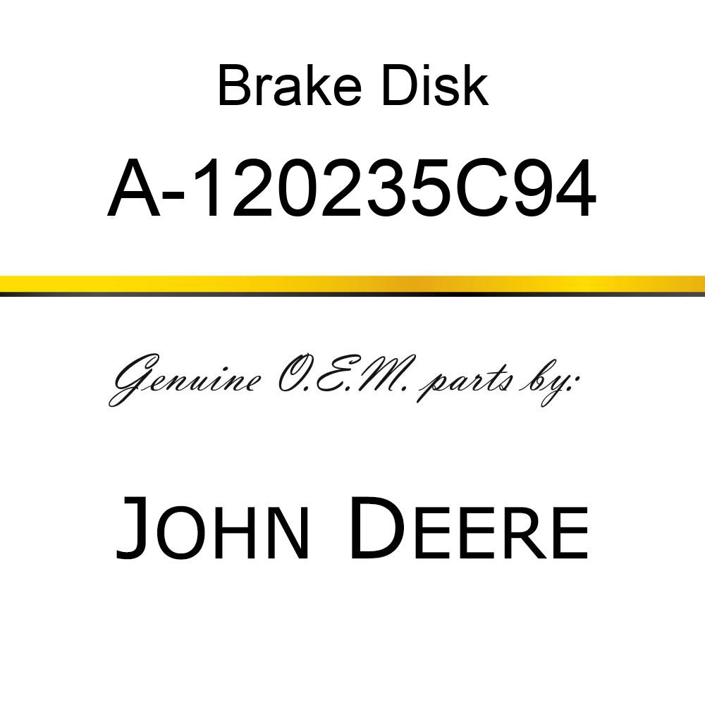 Brake Disk - BRAKE DISC KIT A-120235C94