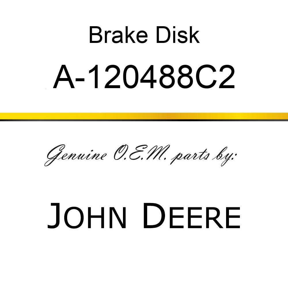 Brake Disk - BRAKE FRICTION PLATE A-120488C2