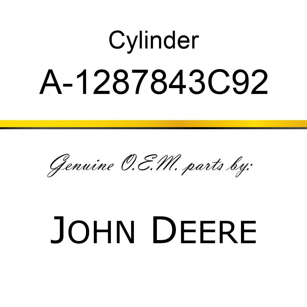 Cylinder - BRAKE MASTER CYLINDER A-1287843C92