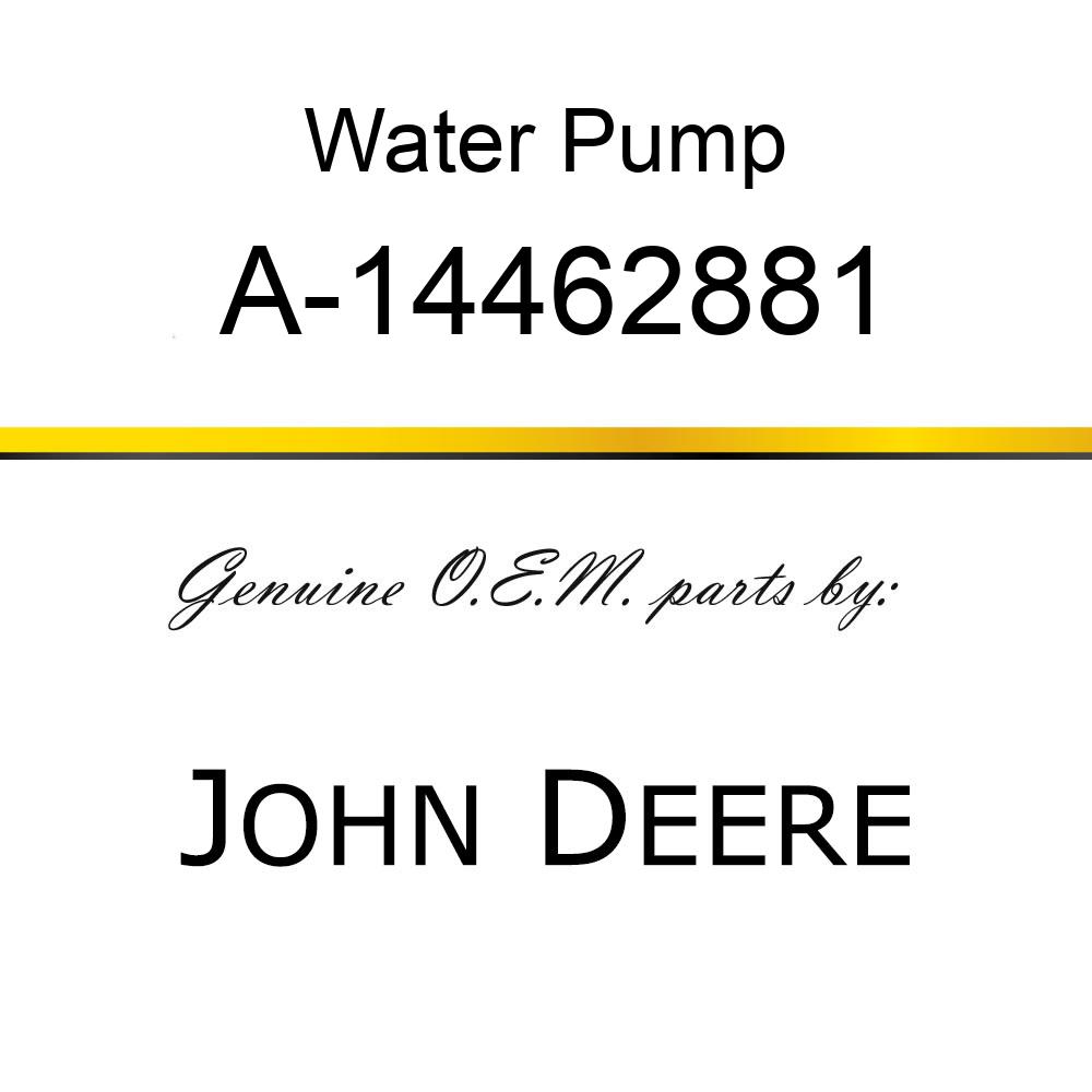 Water Pump - HSG, WATER PUMP ADAPTOR A-14462881