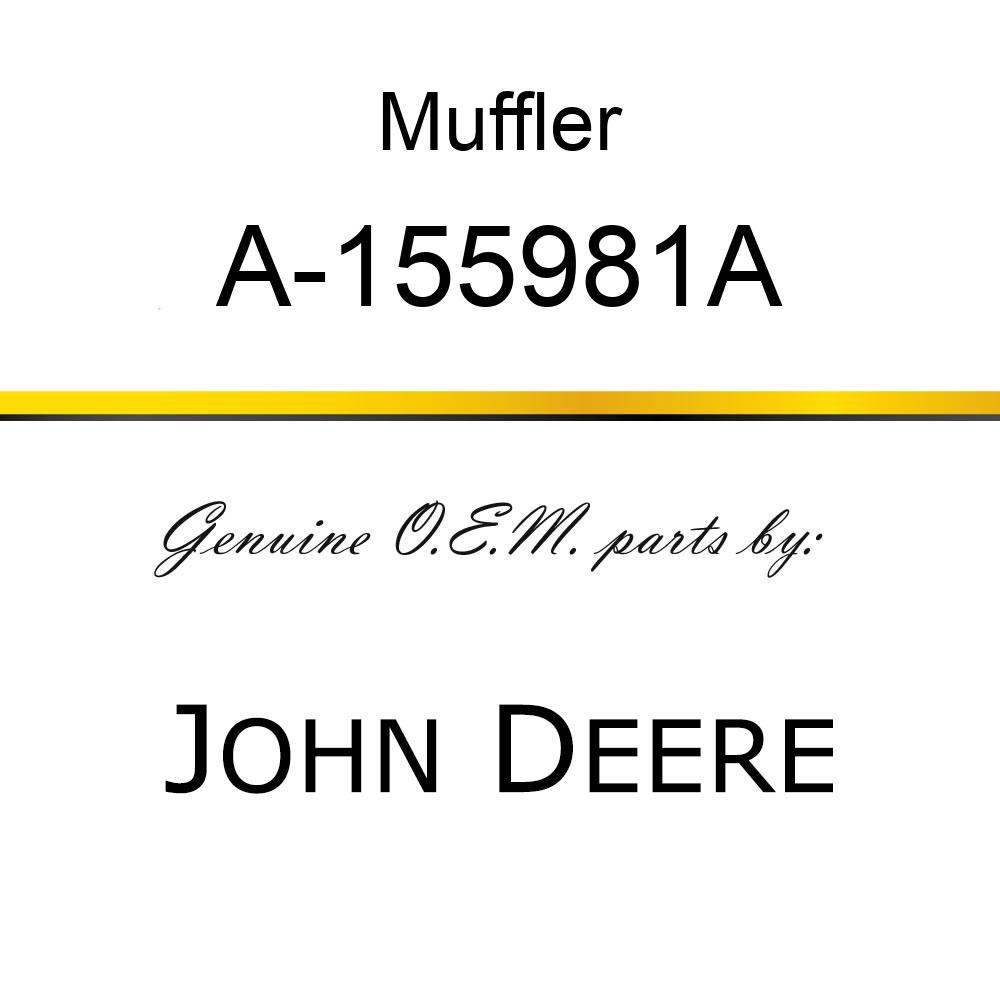 Muffler - MUFFLER A-155981A