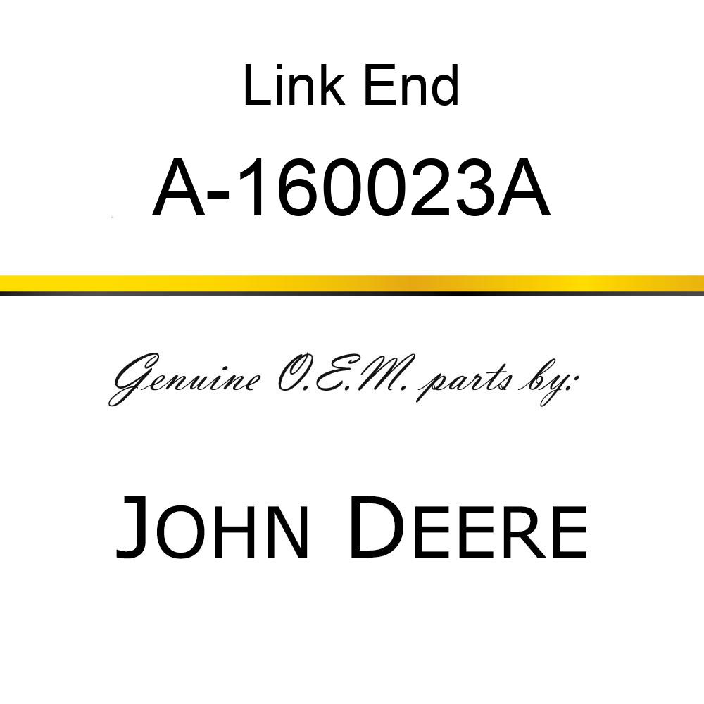 Link End - LINK, STEERING CYLINDER A-160023A