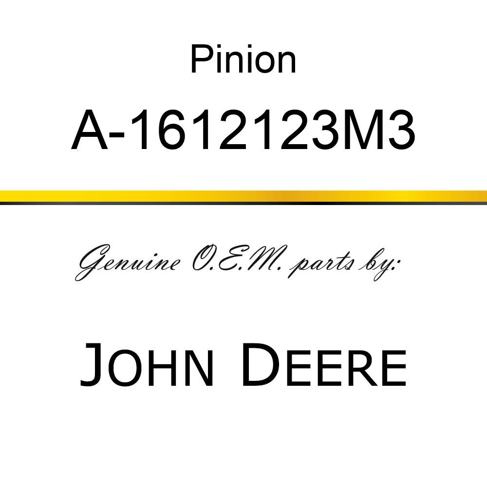 Pinion - BULL PINION A-1612123M3