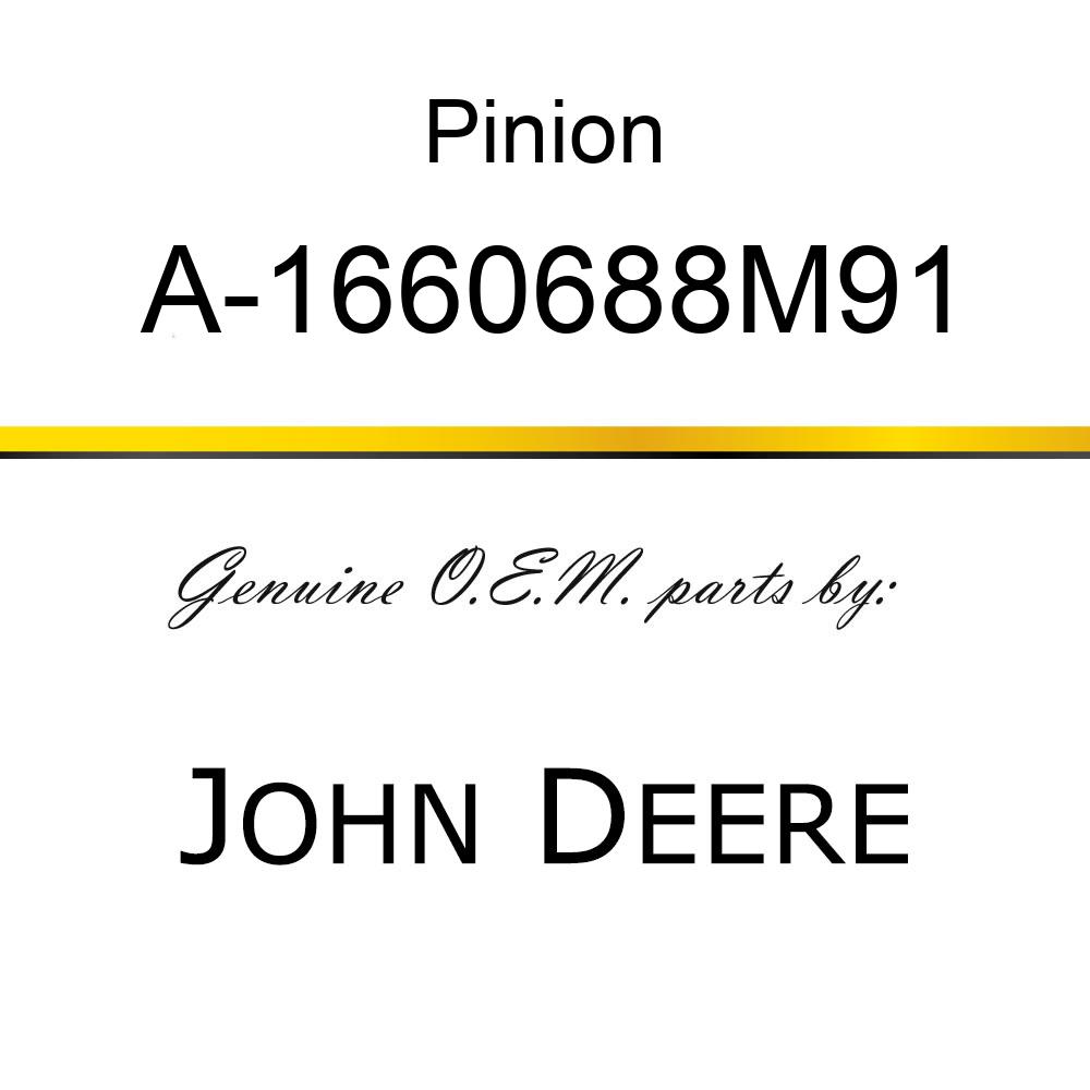Pinion - CROWN WHEEL & PINION SET A-1660688M91