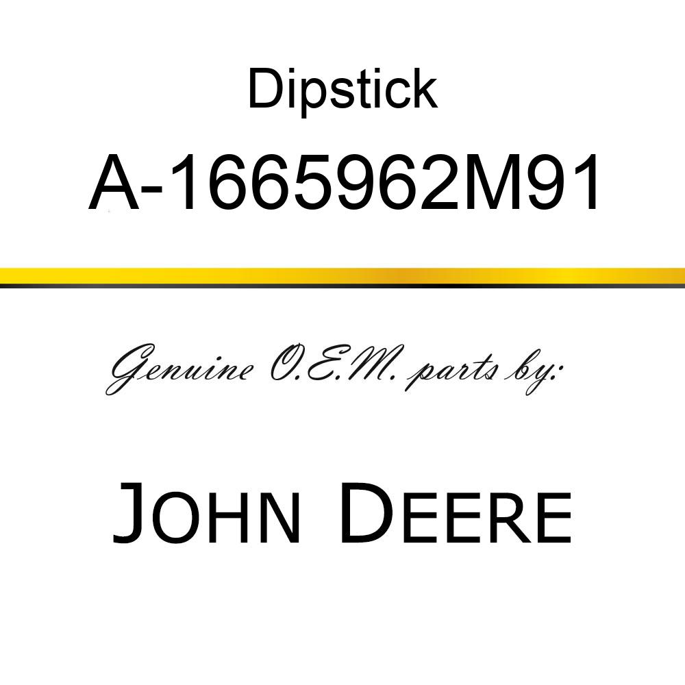 Dipstick - DIFFERENTIAL DIPSTICK A-1665962M91
