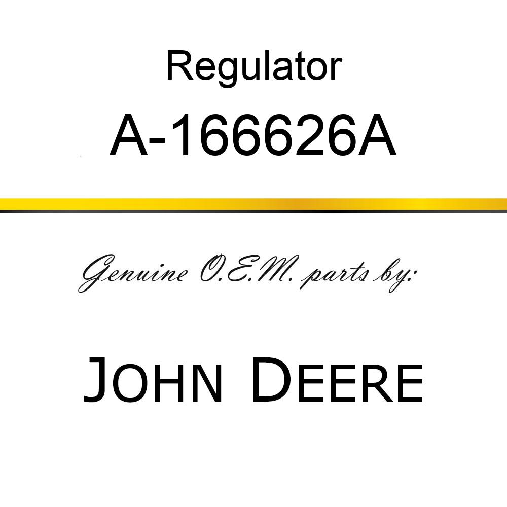 Regulator - VOLT. REGULATOR A-166626A