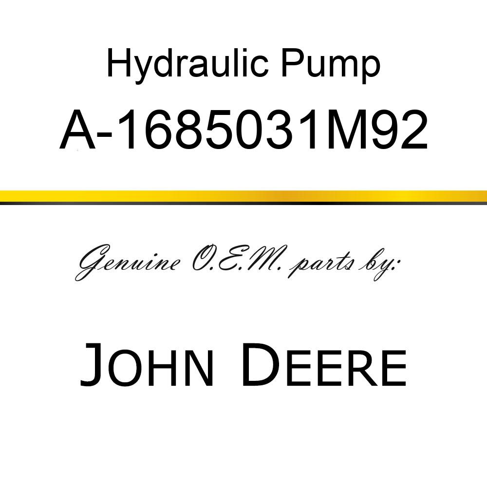 Hydraulic Pump - HYD. STEERING PUMP A-1685031M92