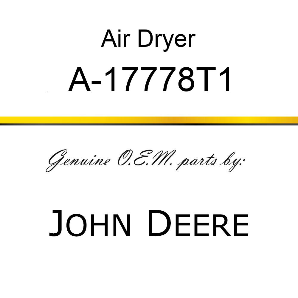 Air Dryer - DRIER A-17778T1