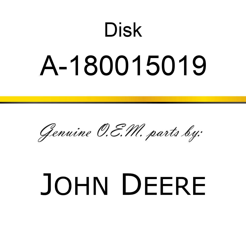 Disk - FRICTION DISC A-180015019