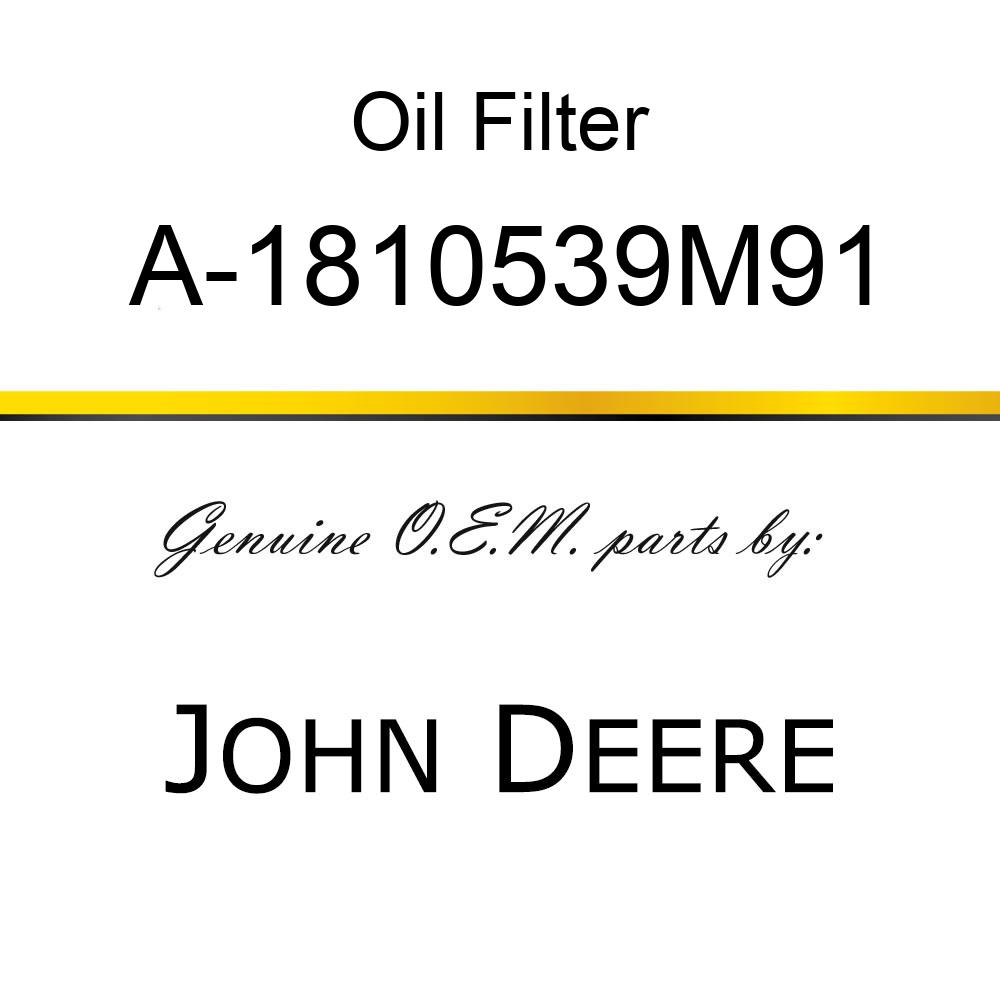 Oil Filter - OIL COOLER FILTER A-1810539M91