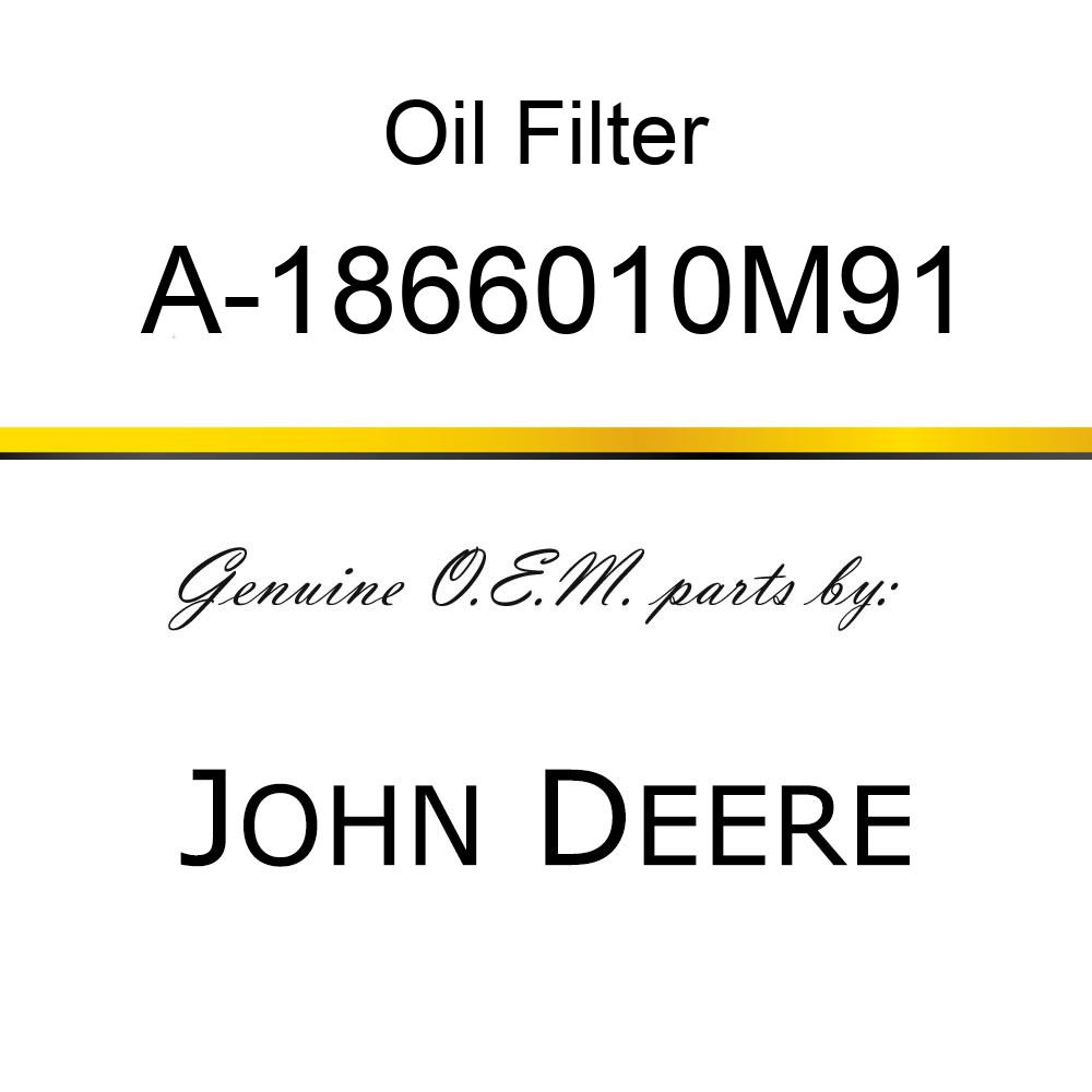 Oil Filter - OIL COOLER FILTER A-1866010M91