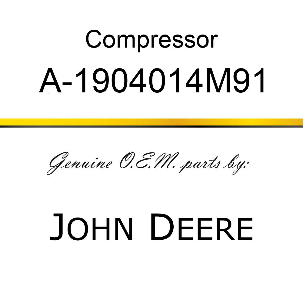 Compressor - A-6 REB.NEW CLU A-1904014M91