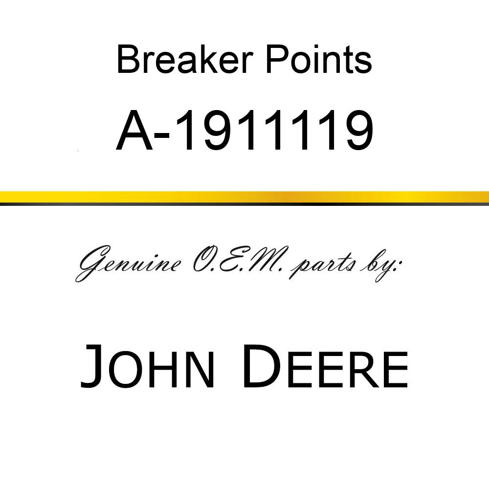 Breaker Points - POINT SET A-1911119