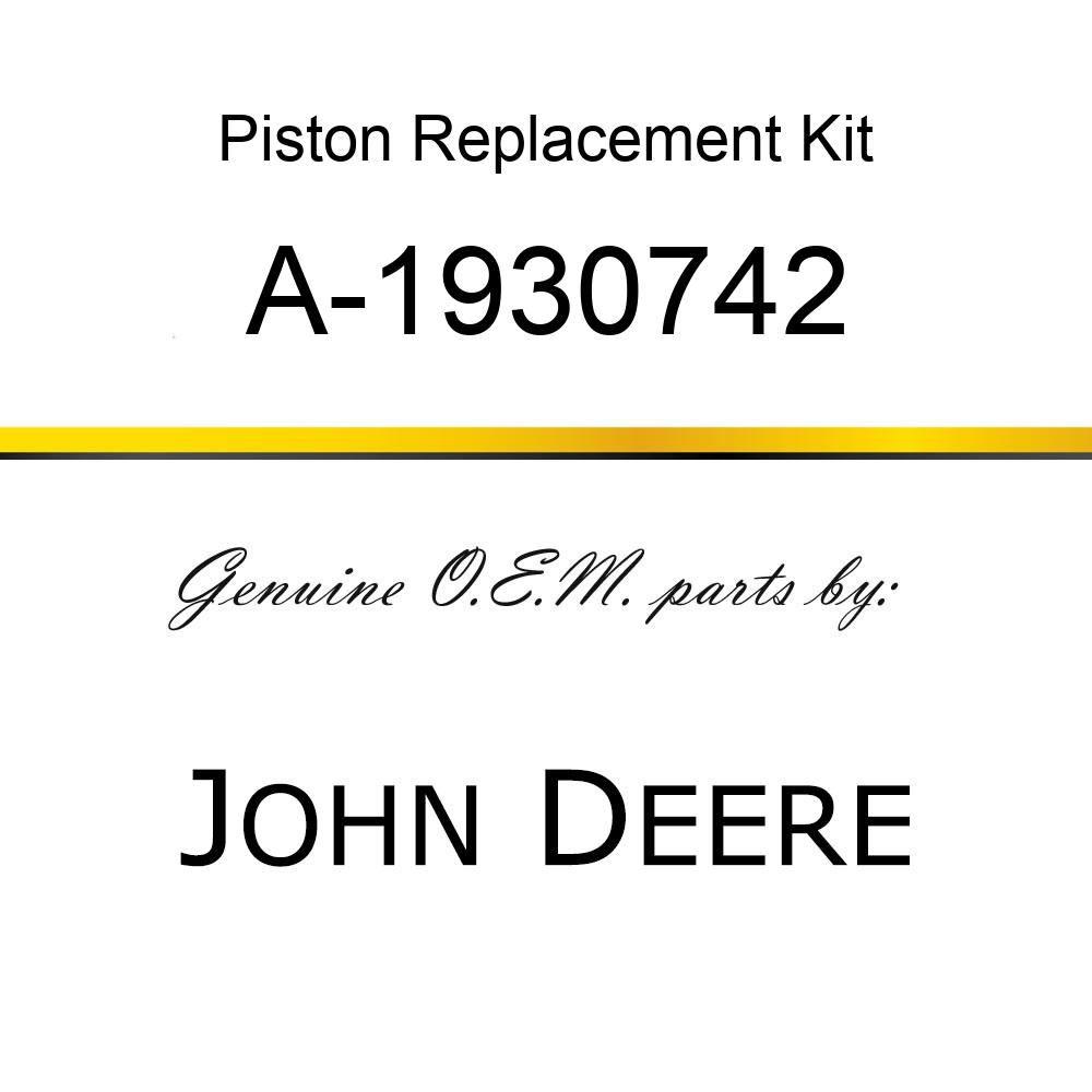 Piston Replacement Kit - PISTON, L/RINGS A-1930742