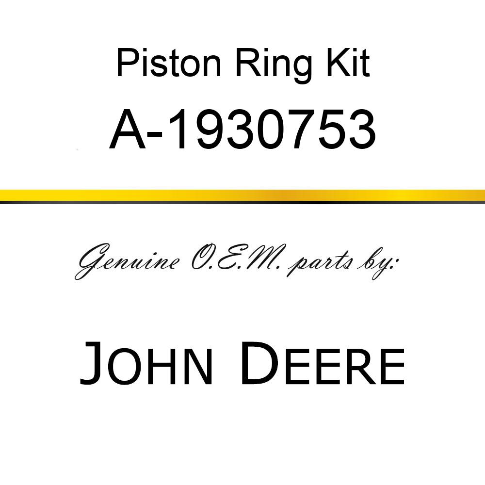 Piston Ring Kit - PISTON RING SET A-1930753