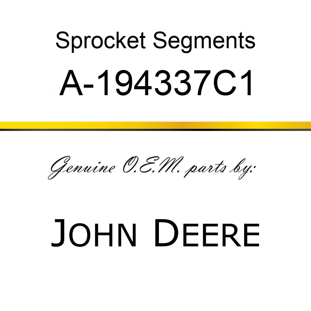 Sprocket Segments - SPROCKET ASSY., ROTOR DRI A-194337C1