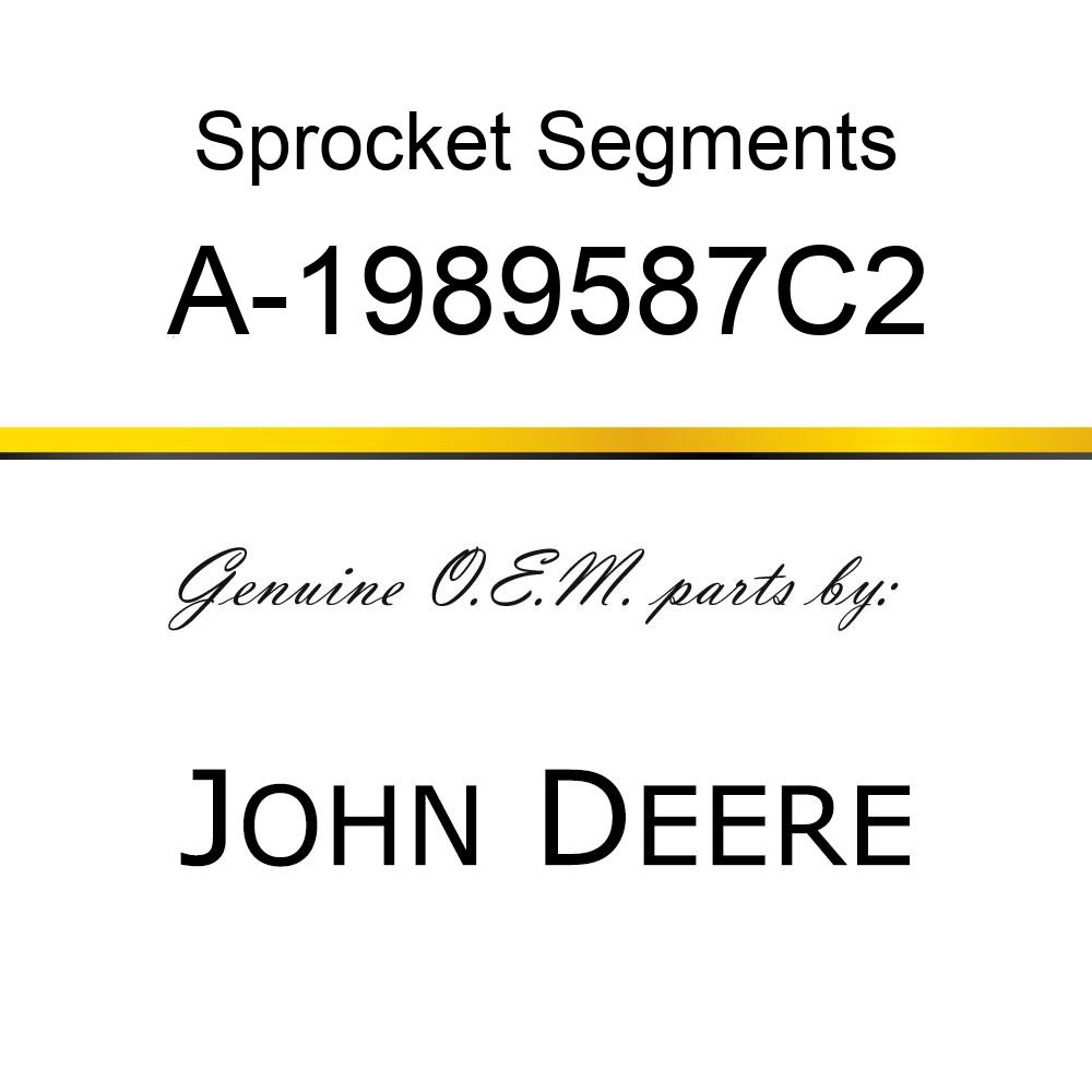Sprocket Segments - SPROCKET ASSY., FEEDERHSE A-1989587C2