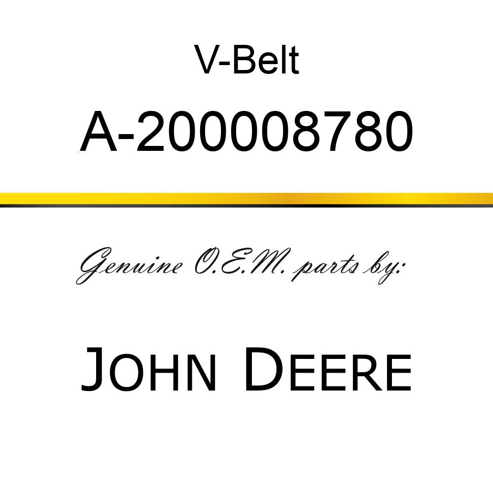 V-Belt - BELT, A/C COMPRESSOR A-200008780