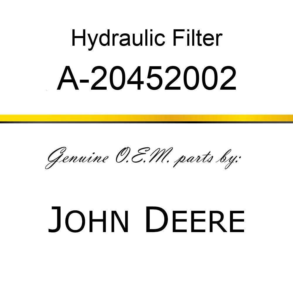 Hydraulic Filter - HYDRAULIC FILTER A-20452002