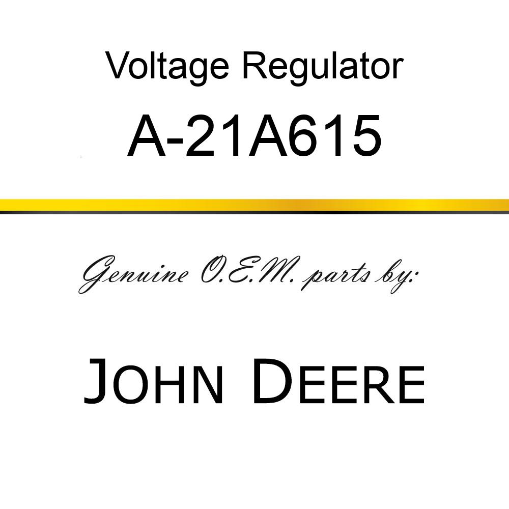 Voltage Regulator - VOLT. REGULATOR A-21A615