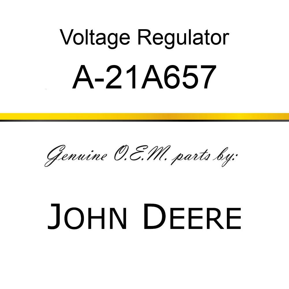 Voltage Regulator - VOLT. REGULATOR A-21A657