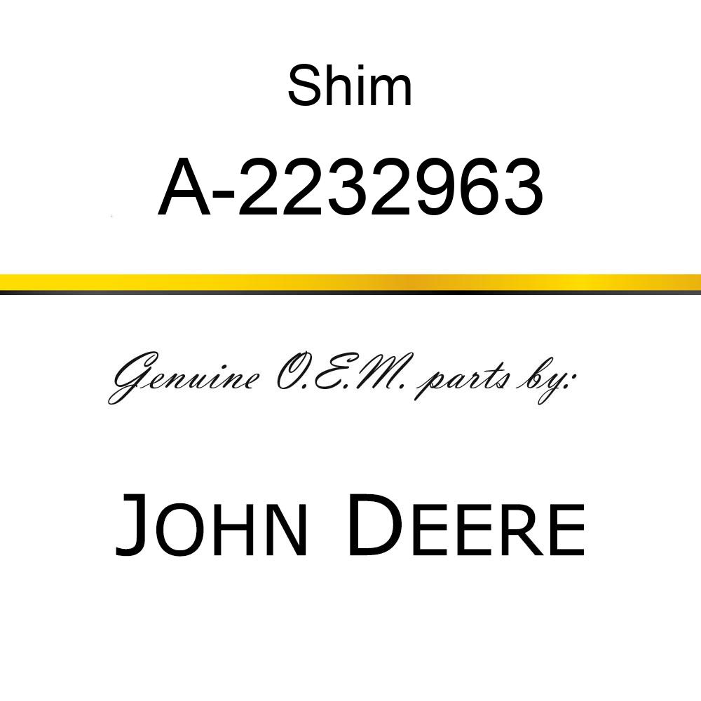 Shim - LINER SHIM A-2232963