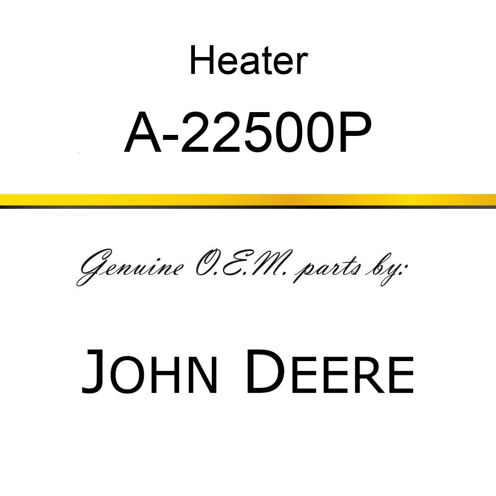 Heater - BATTERY HEATER PAD A-22500P