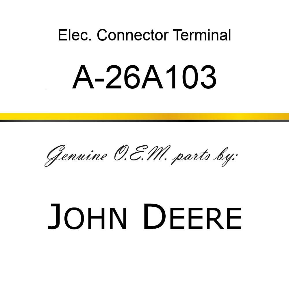 Elec. Connector Terminal - HD BATTERY TERM (5 PK) A-26A103