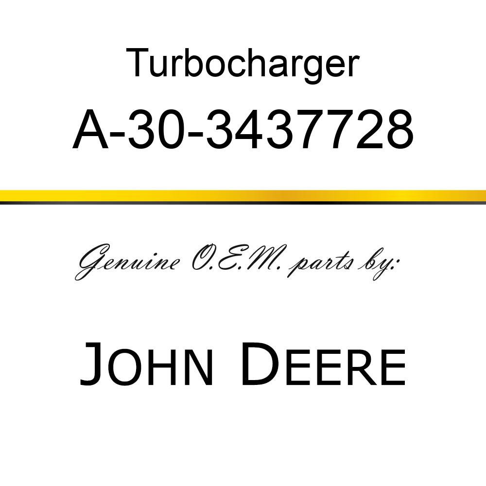 Turbocharger - TURBOCHARGER A-30-3437728