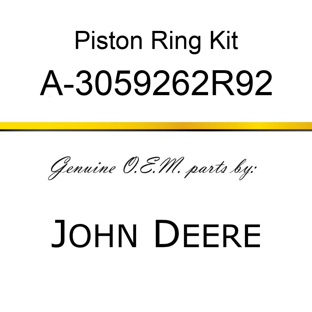 Piston Ring Kit - RING SET A-3059262R92