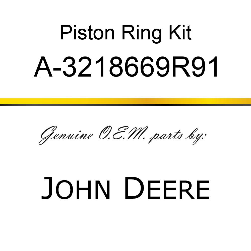Piston Ring Kit - RING SET A-3218669R91