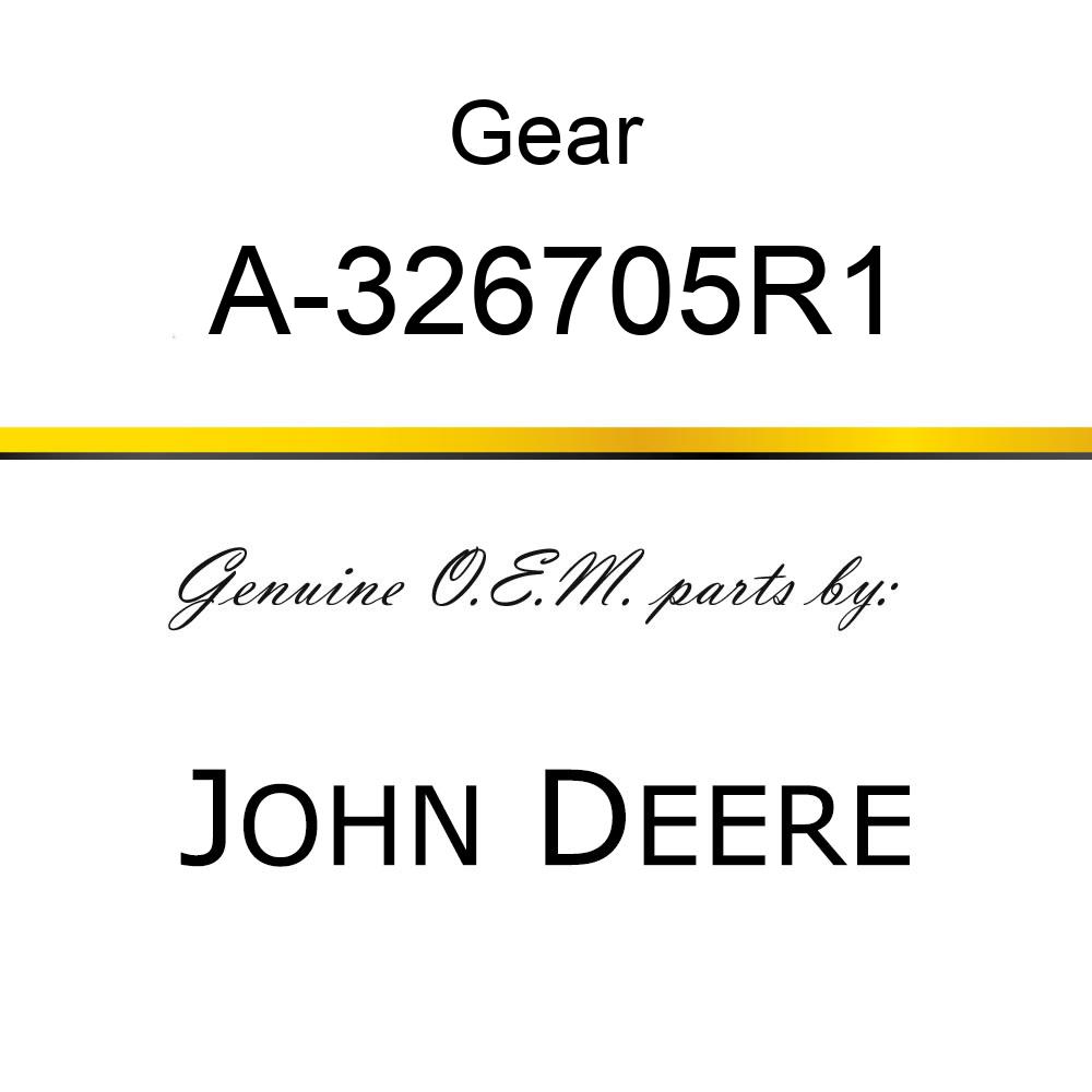 Gear - CRANKSHAFT GEAR A-326705R1