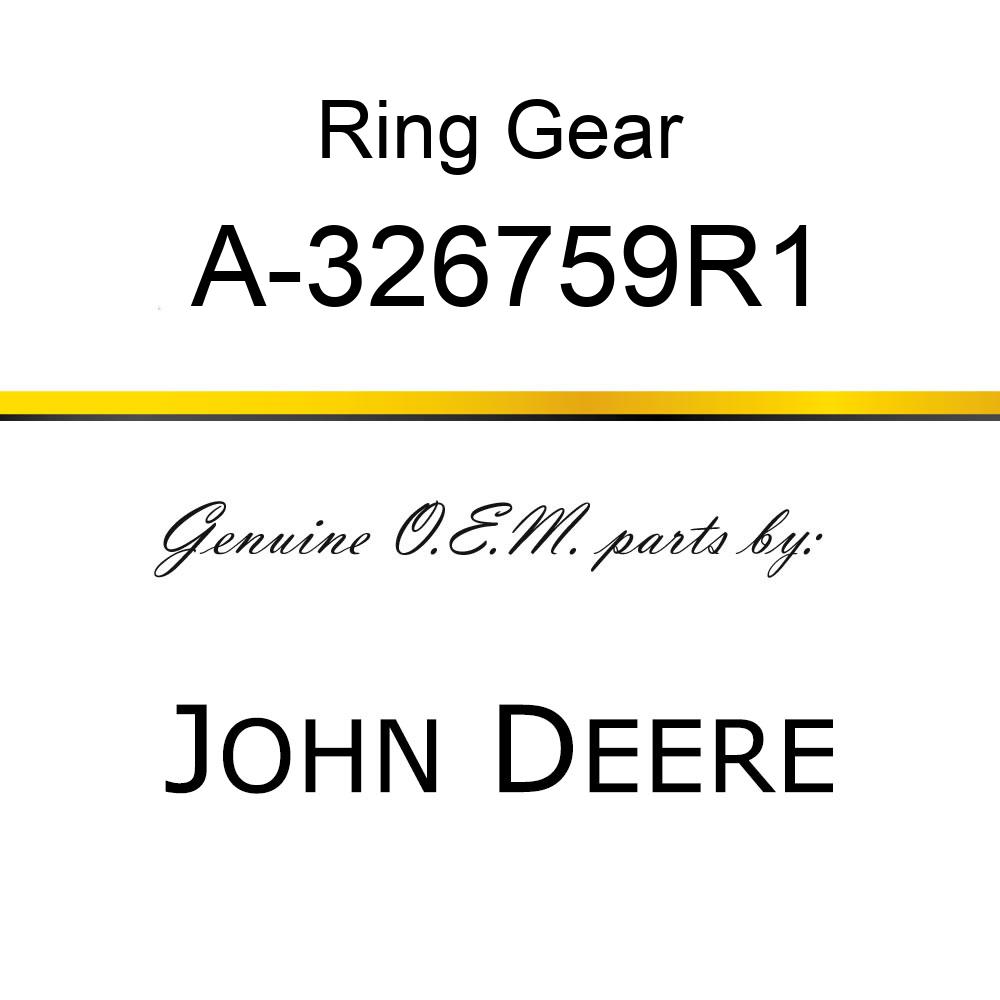 Ring Gear - FLYWHEEL STARTER RING A-326759R1