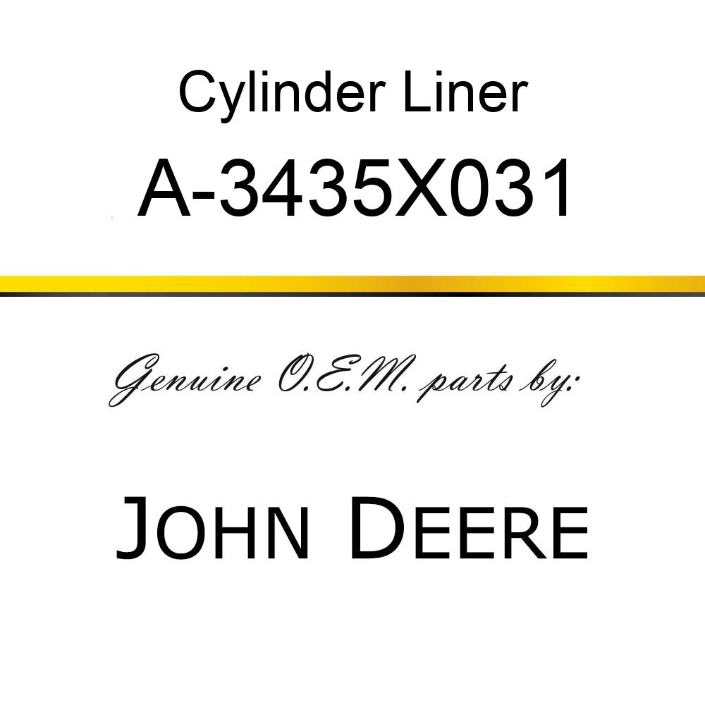 Cylinder Liner - LINER A-3435X031