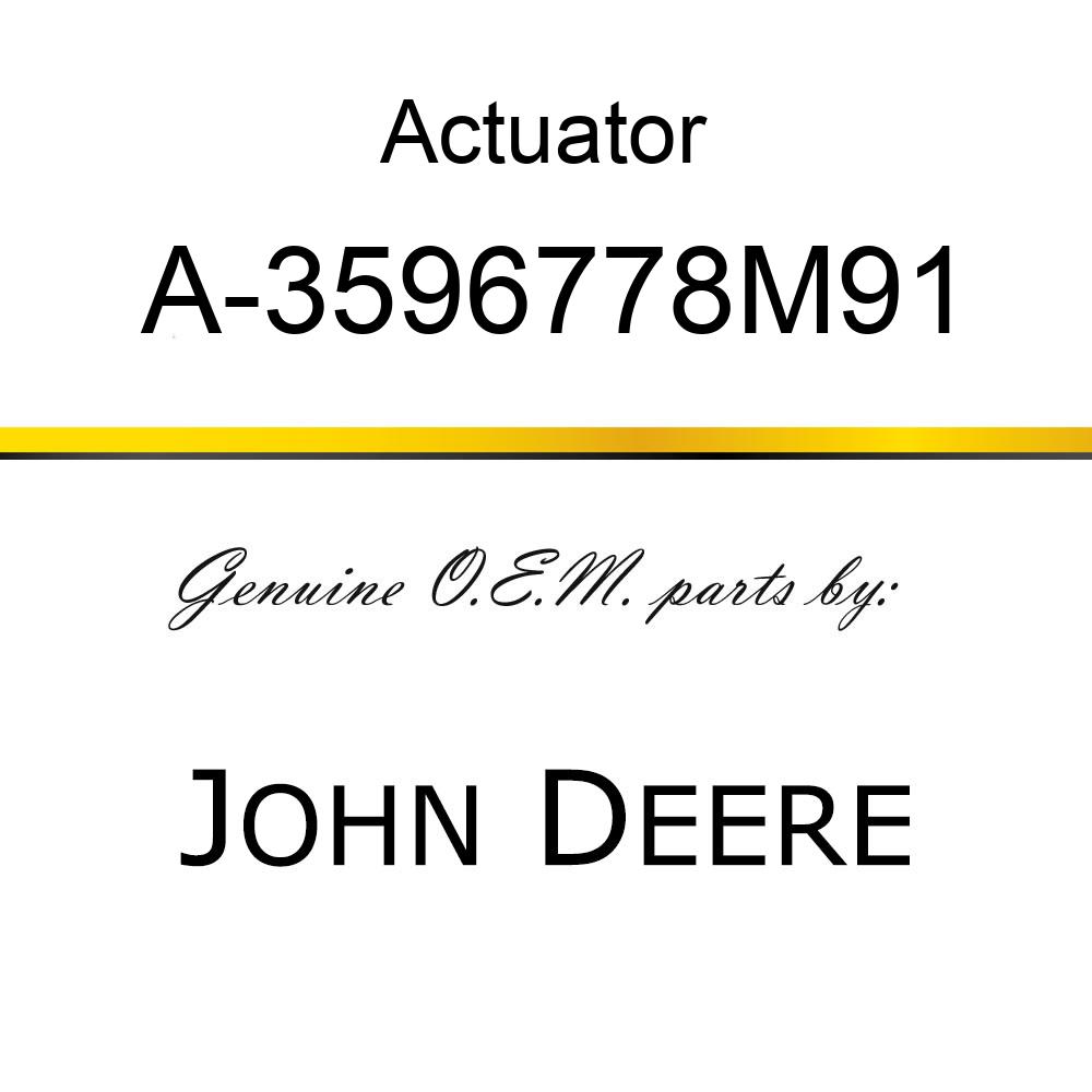Actuator - ACTUATOR, BRAKE RH A-3596778M91