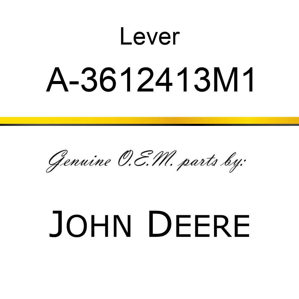 Lever - LEVER, CLUTCH PEDAL A-3612413M1