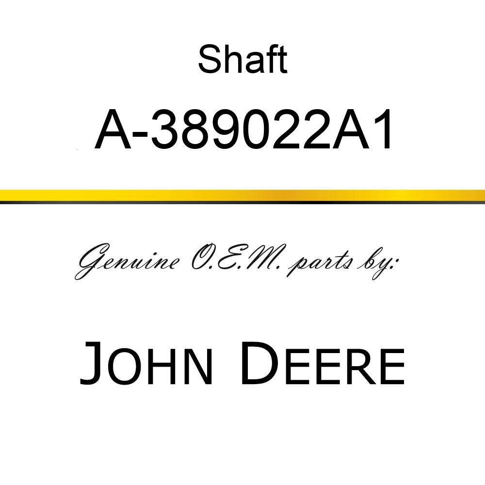 Shaft - SHAFT, ROCK TRAP DRUM A-389022A1