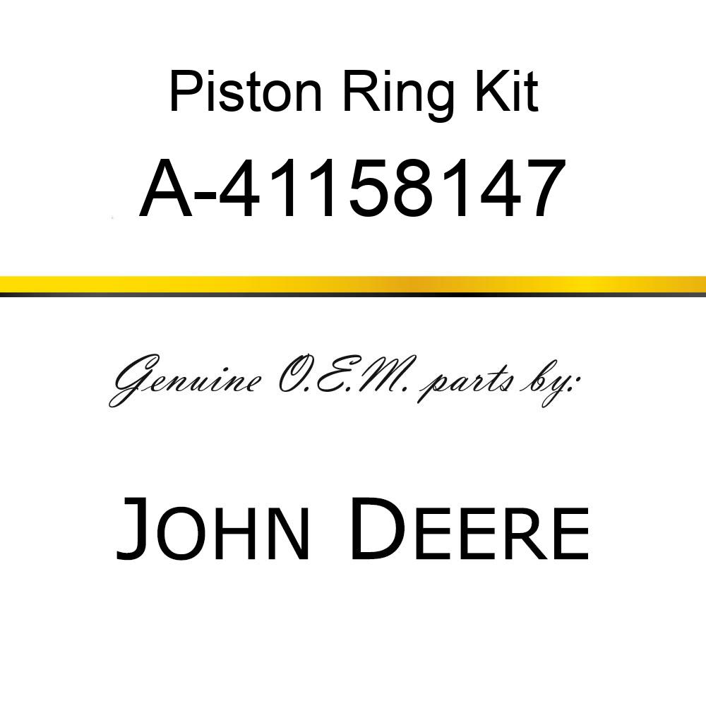 Piston Ring Kit - RING SET - NON TURBO A-41158147