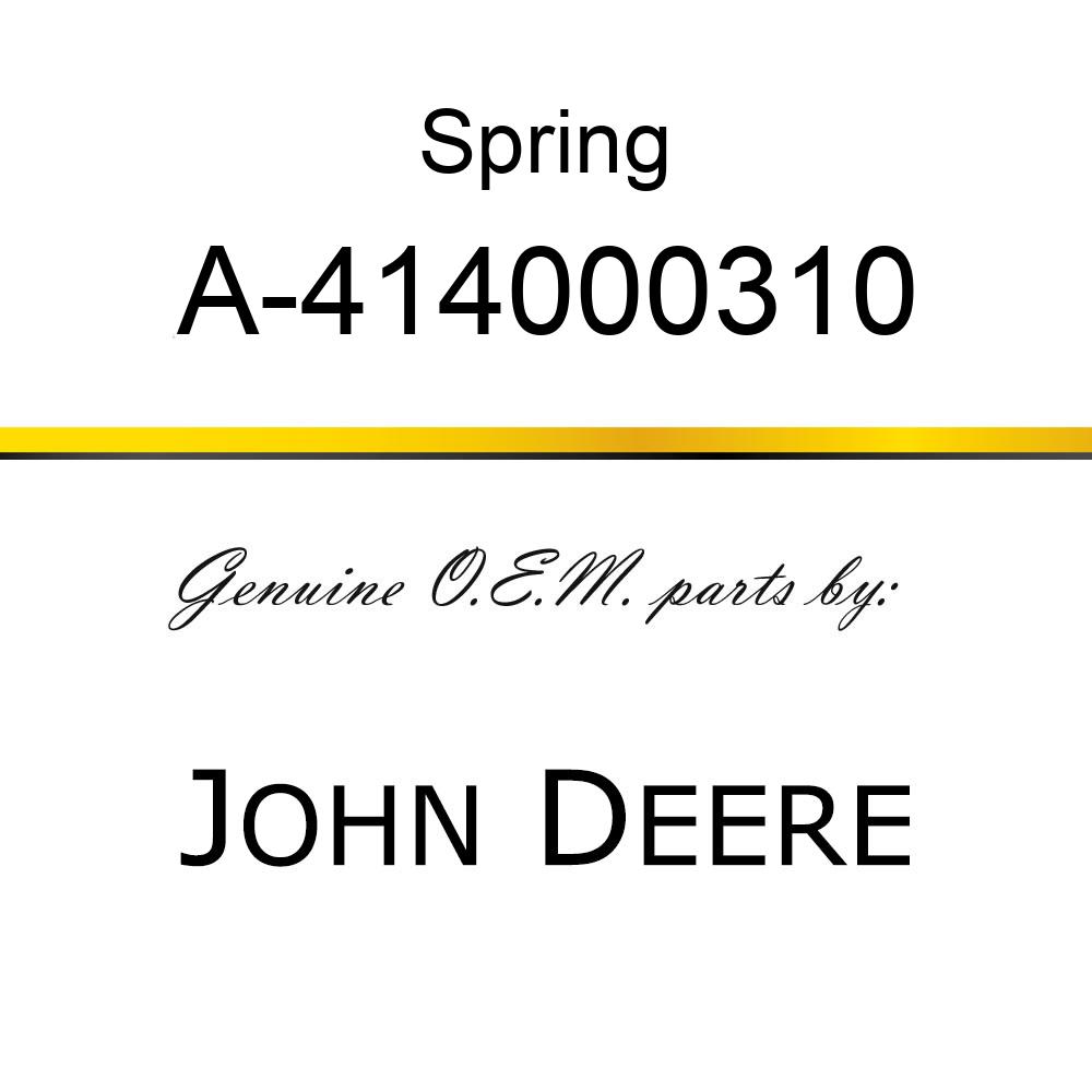 Spring - DIAPHRAGM SPRING A-414000310