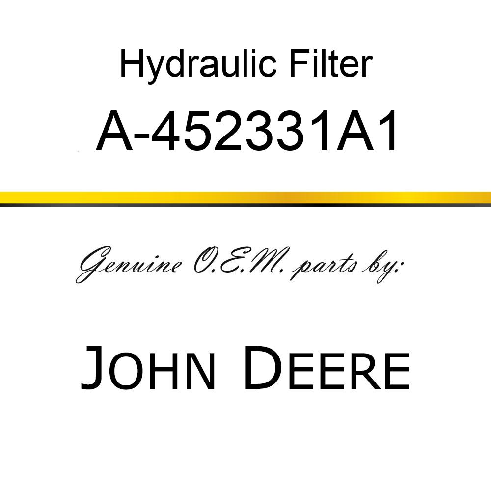 Hydraulic Filter - HYDRAULIC FILTER A-452331A1