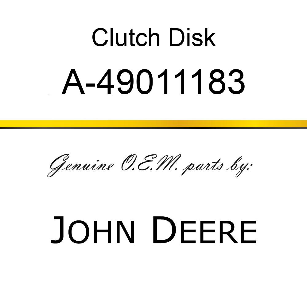 Clutch Disk - TRANSMISSION DISC, 11-IN., ORGANIC A-49011183