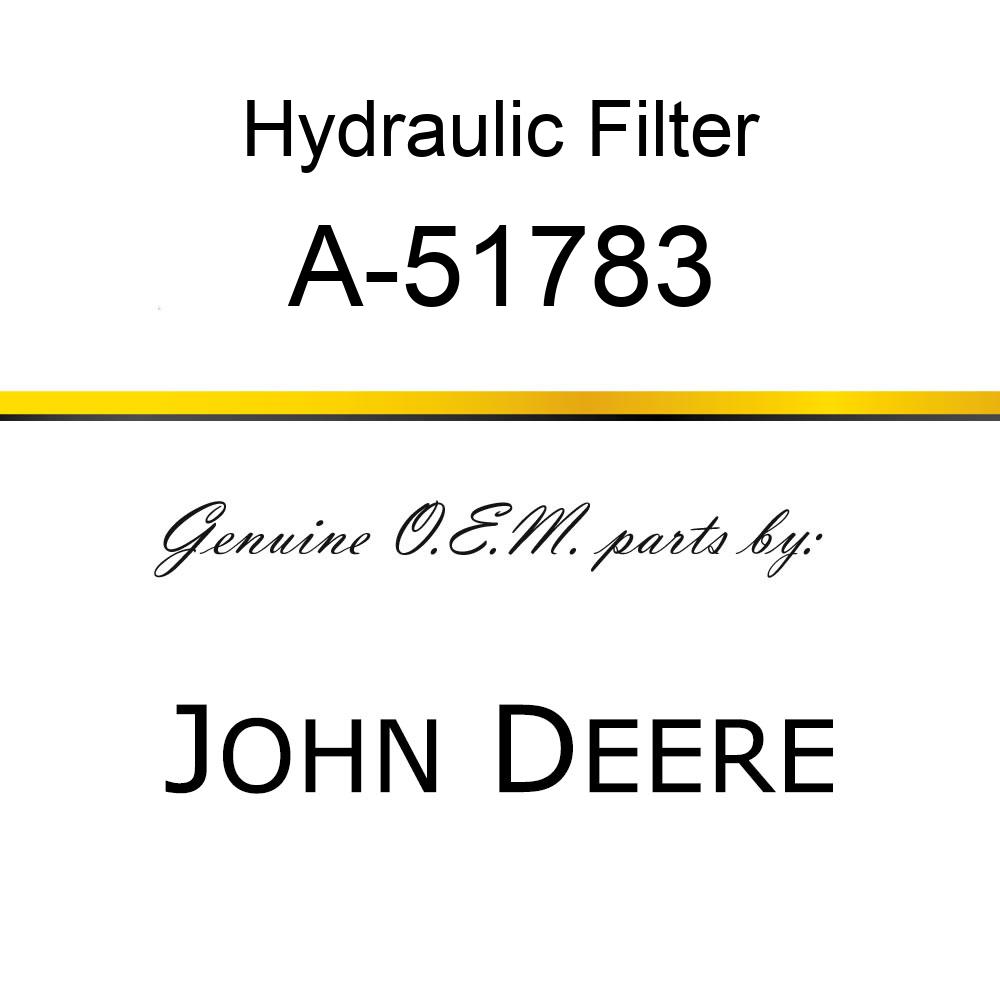 Hydraulic Filter - HYD FILTER A-51783