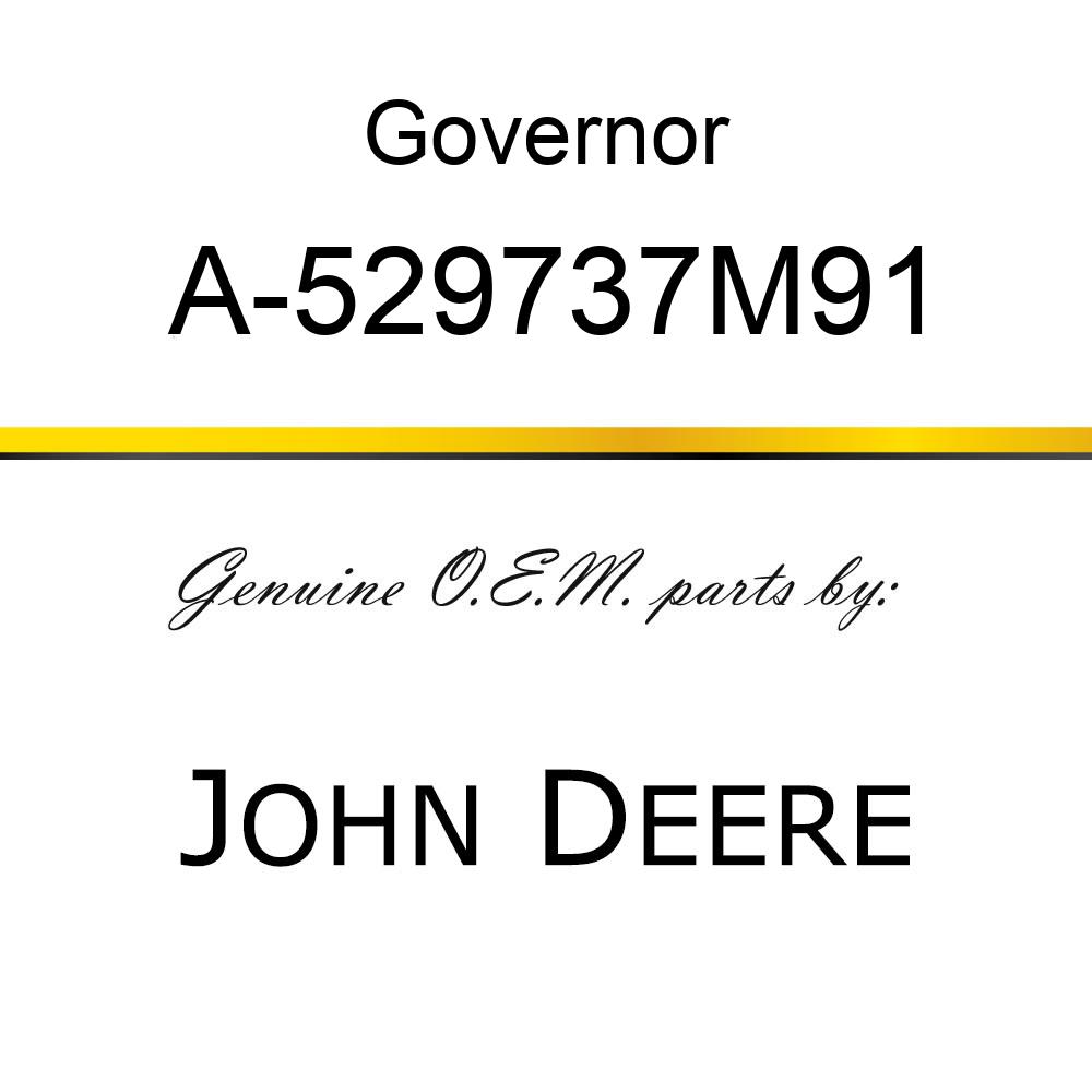 Governor - GOVERNOR A-529737M91