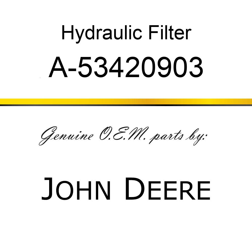 Hydraulic Filter - FILTER, HYDRAULIC SPIN ON A-53420903