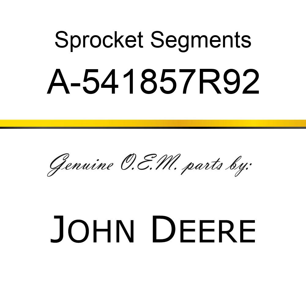 Sprocket Segments - 60 IDLER SPROCKET 15T 5/8 A-541857R92